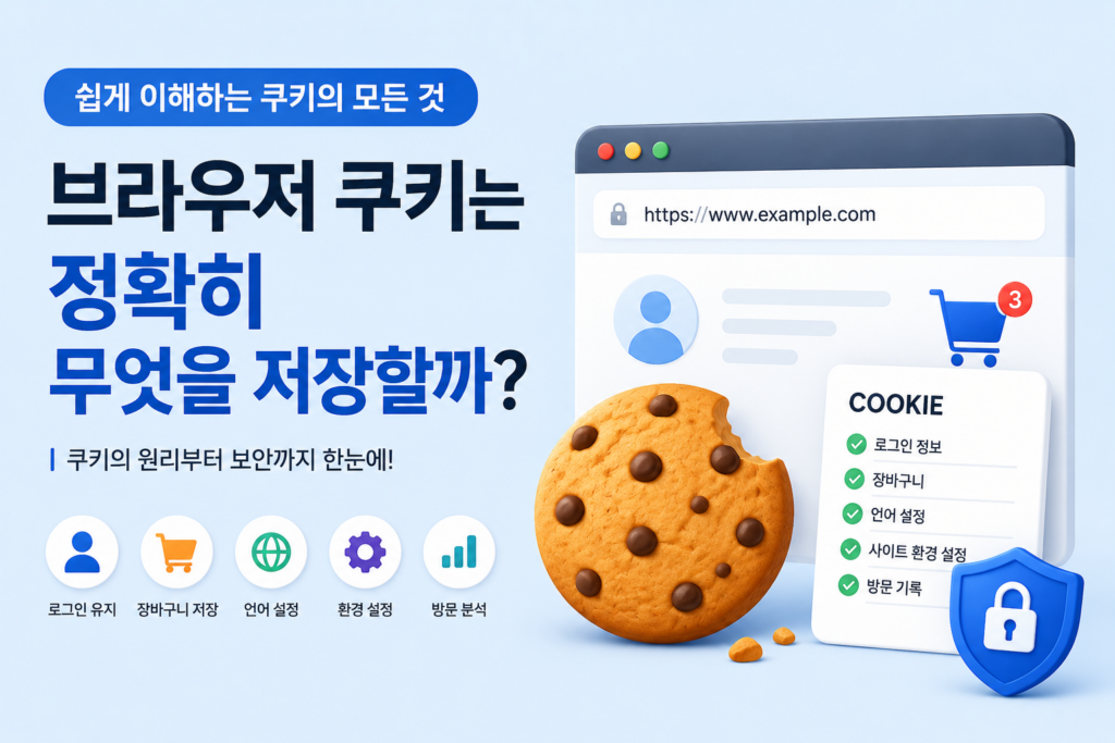브라우저 쿠키는 정확히 무엇을 저장할까? 브라우저 쿠키는 정확히 무엇을 저장할까? 썸네일